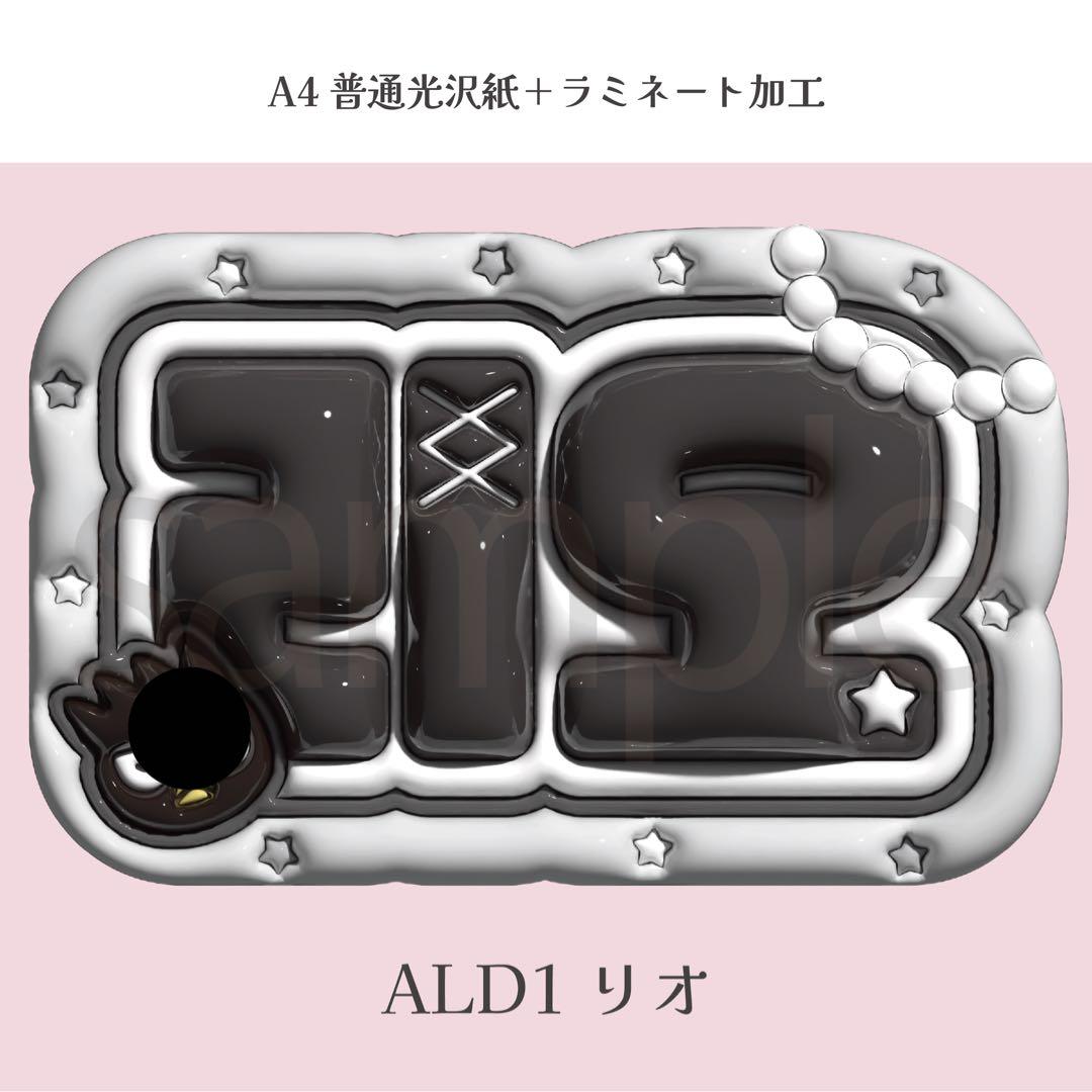【☺︎aki☺︎様専用】ALD1 リオ アルノ ぷっくり ネームボード オーダー — image 2