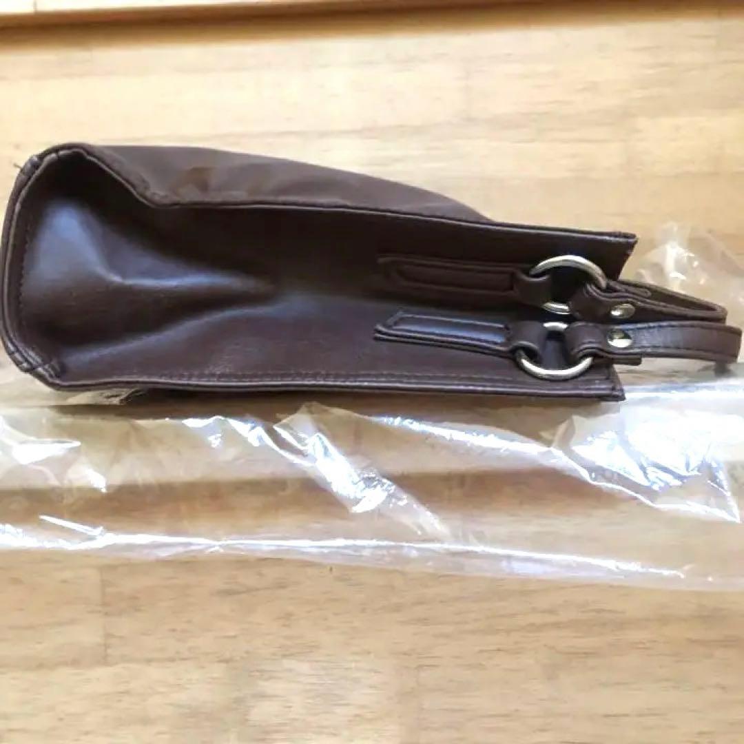 新品未使用　レノマ　ハンドバック　ブラウン — image 5