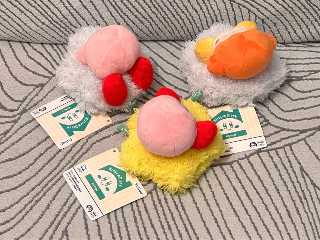 Kirby★Diary osouji ぬいぐるみデスククリーナー 3種セット — image 2