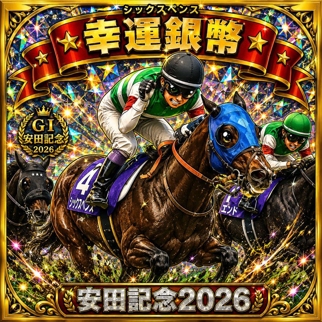 メイショウタバル×クロワデュノール×シックスペンス オリジナルシール 3枚組 — image 3