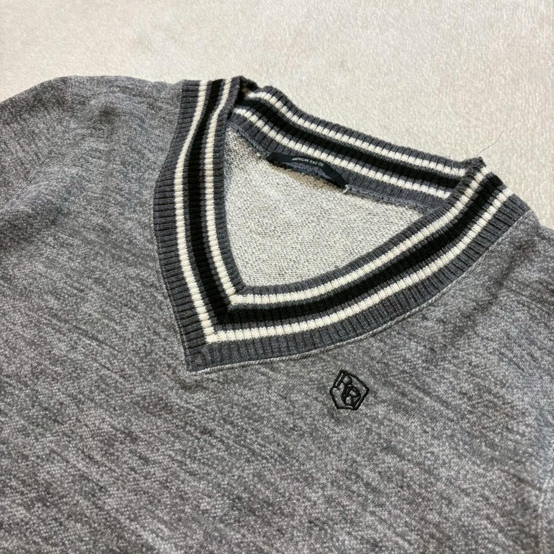 美品・早い者勝ち✨ アメリカンラングシー Vネックセーター メンズSサイズ — image 3