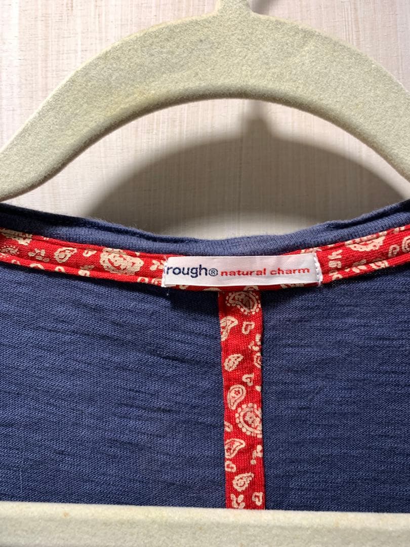 rough カーディガン M (フリー) ネイビー — image 2