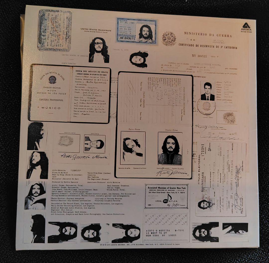 Airto Moreira(アイアート・モレイラ)「Identity」CD — image 2
