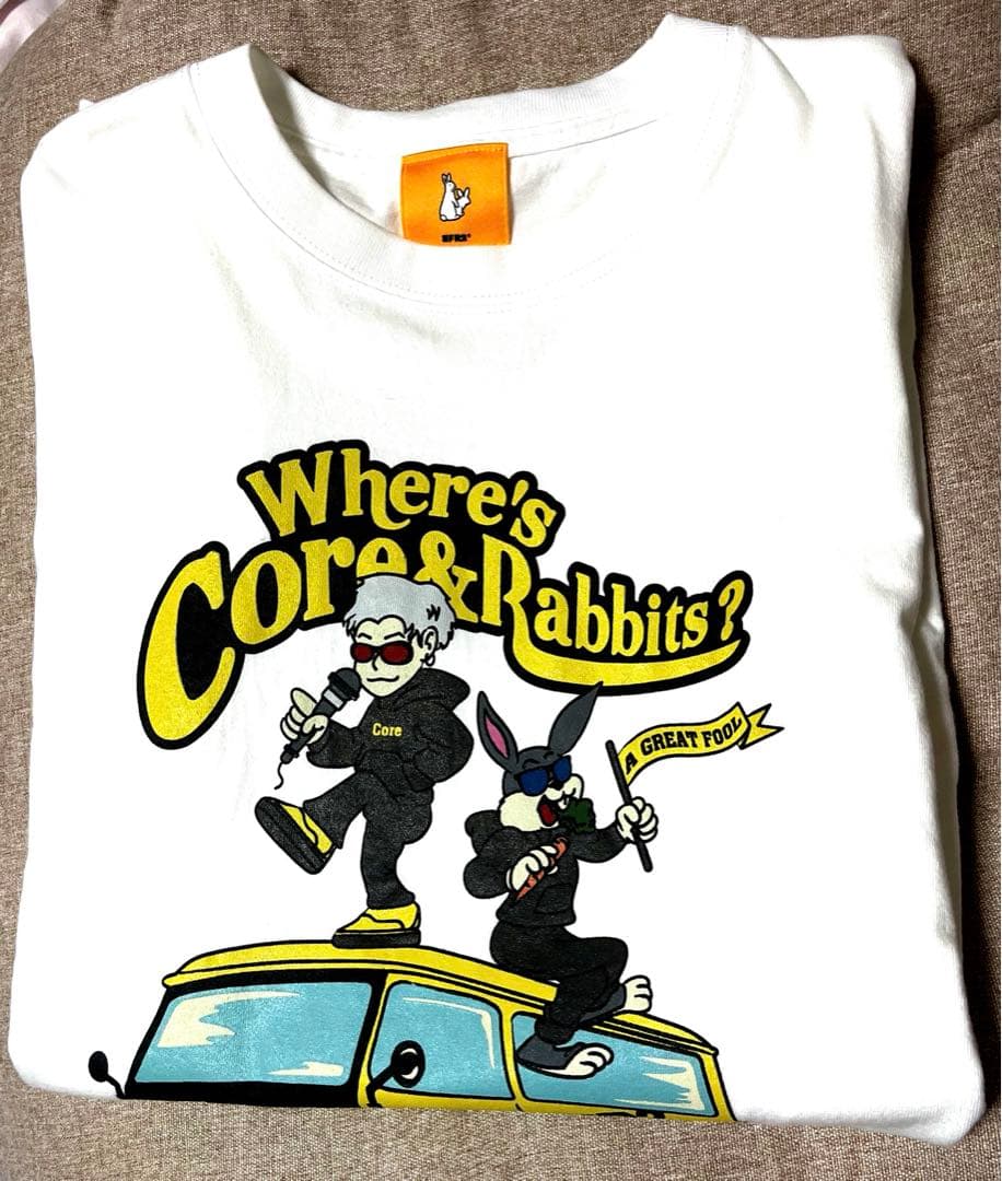 NovelCore FR2 コラボ 白Tシャツ Lサイズ — image 2
