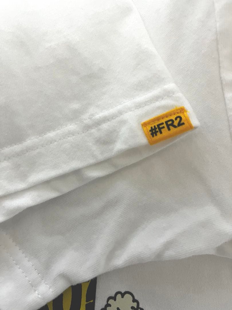 NovelCore FR2 コラボ 白Tシャツ Lサイズ — image 5