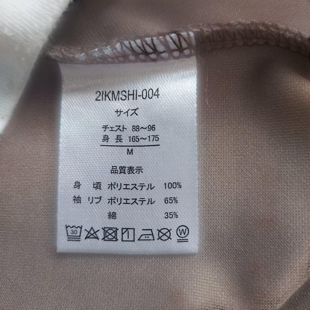 ikka フェイクレイヤード Tシャツ ブラウン M — image 3