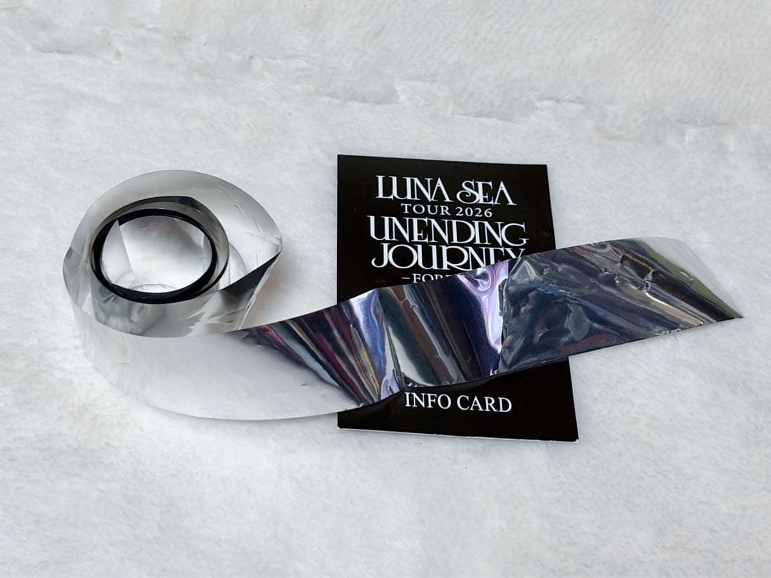 LUNA SEA 大宮 SLAVEシート FOREVER CD シリコンブレス — image 4
