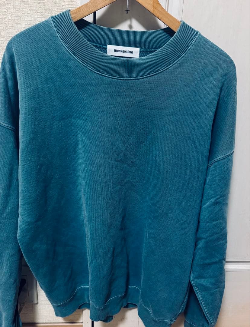 monkey time URAKE PIGMENT CREWNECK — image 2