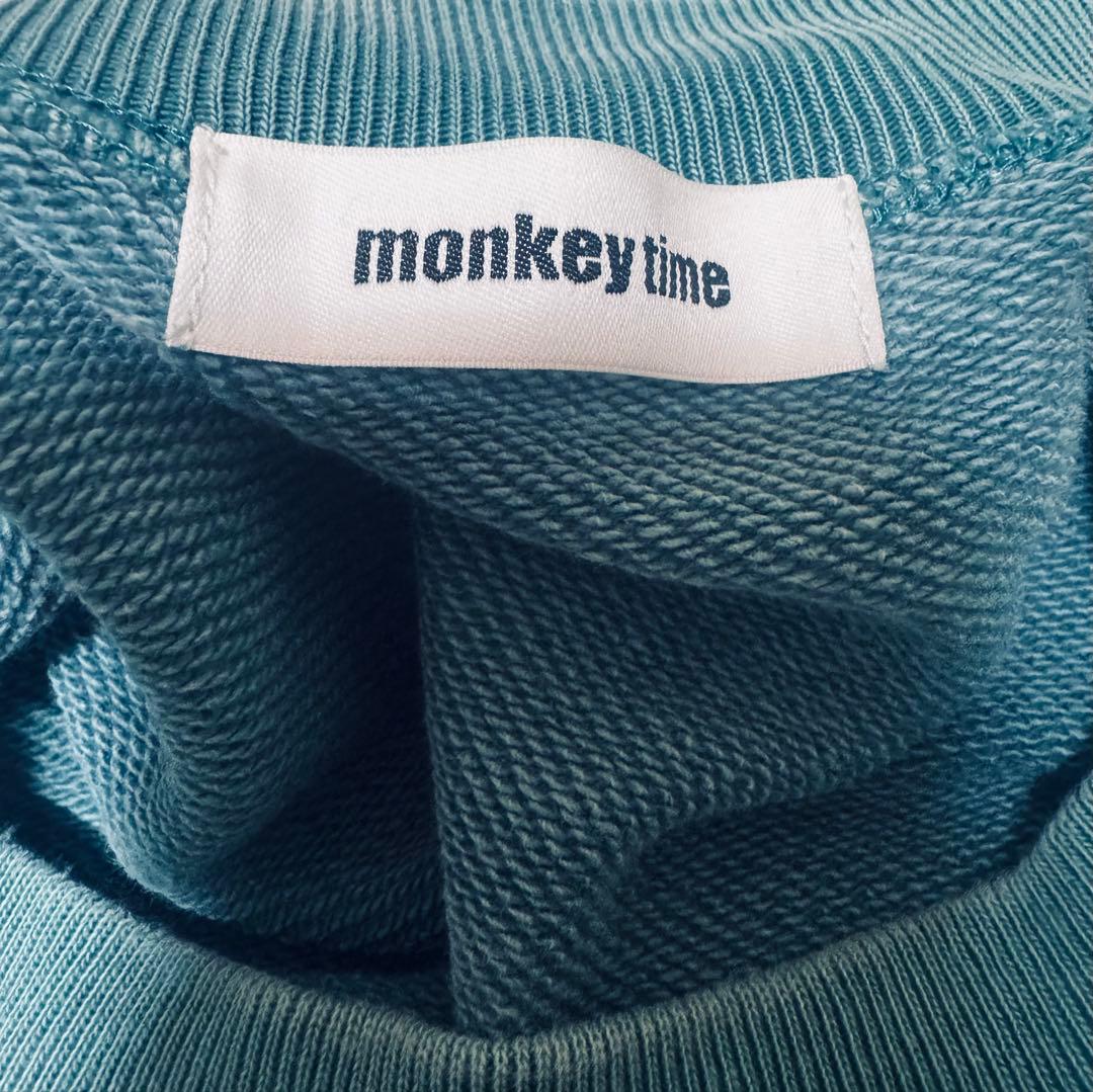 monkey time URAKE PIGMENT CREWNECK — image 4