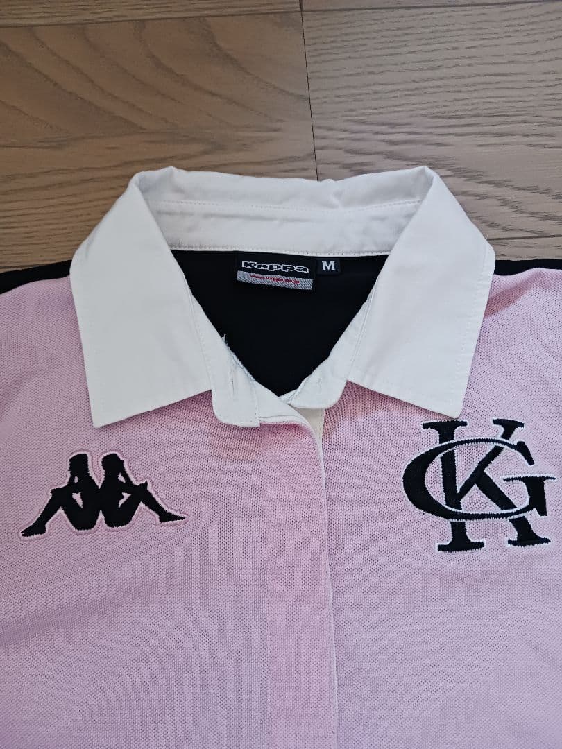 【美品】Kappa カッパ 半袖 ワンピース ポロシャツ Mサイズ ゴルフ — image 3