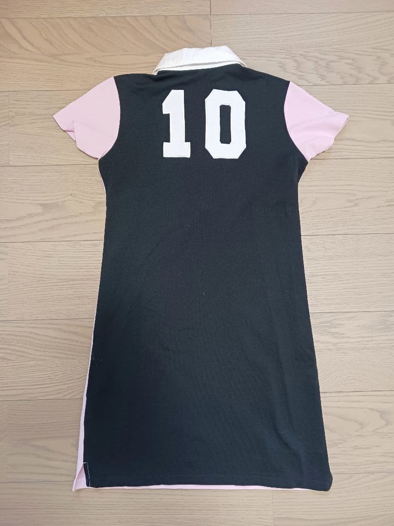 【美品】Kappa カッパ 半袖 ワンピース ポロシャツ Mサイズ ゴルフ — image 4