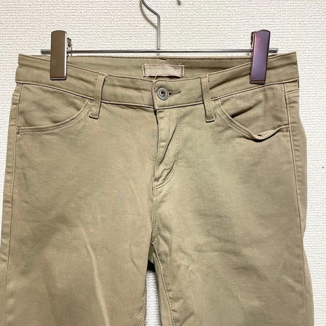 UNIQLO ユニクロ スキニーパンツ ベージュ 25 — image 3
