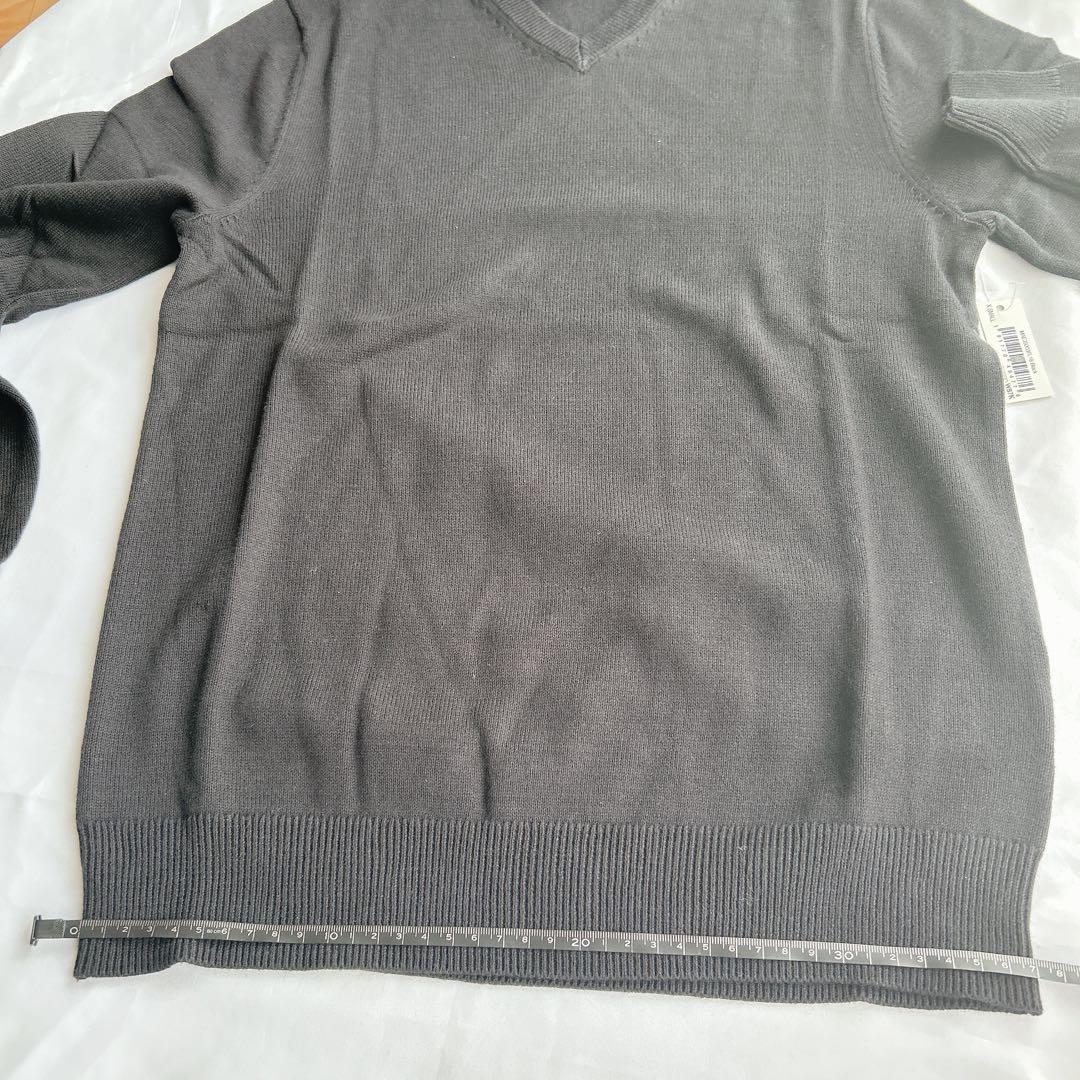 ☆ 新品✨Men's V-Neck Sweater Black X-Small — image 4