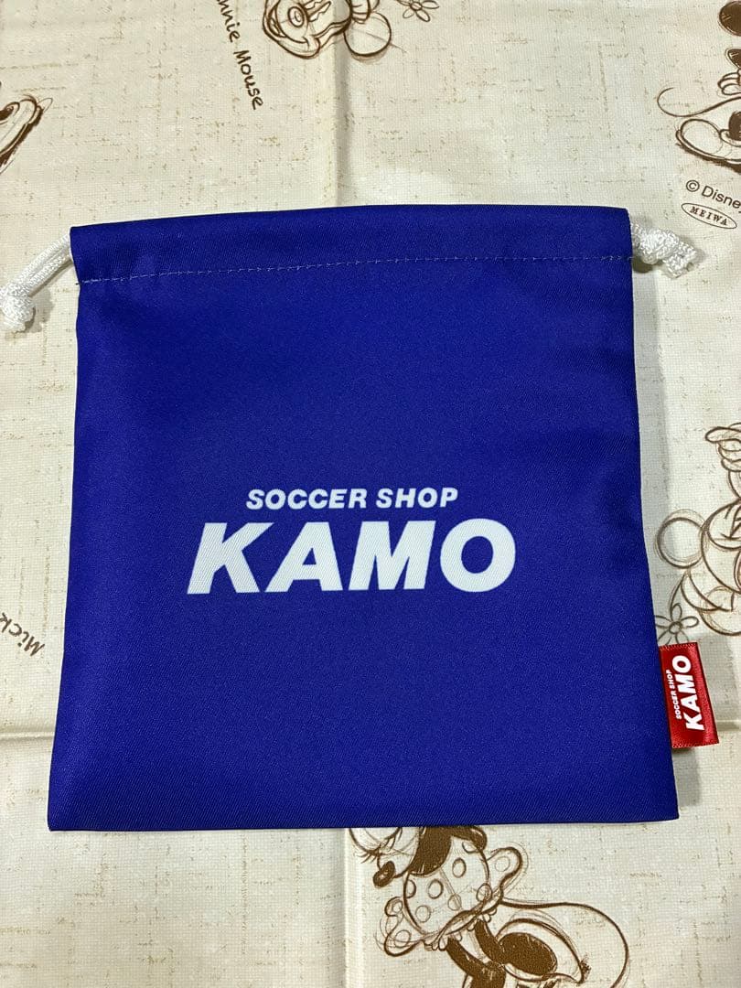 【非売品】2026ワールドカップ　KAMO 巾着&ミニポーチ2点セット日本カラー — image 2