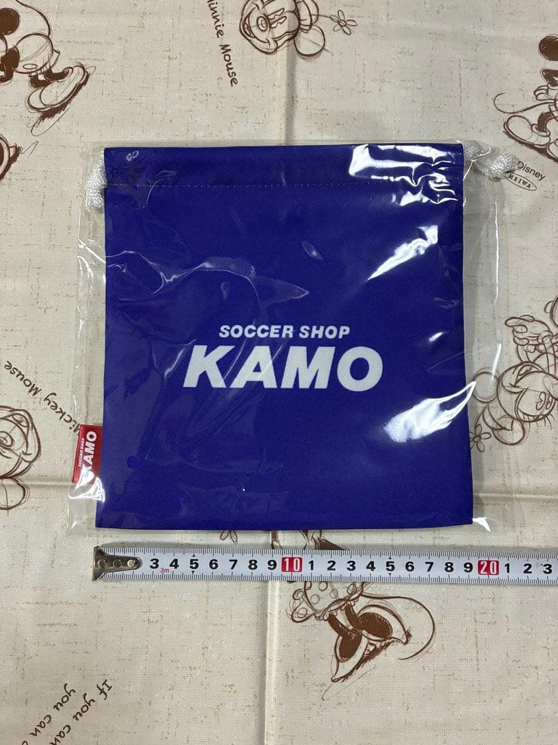 【非売品】2026ワールドカップ　KAMO 巾着&ミニポーチ2点セット日本カラー — image 3