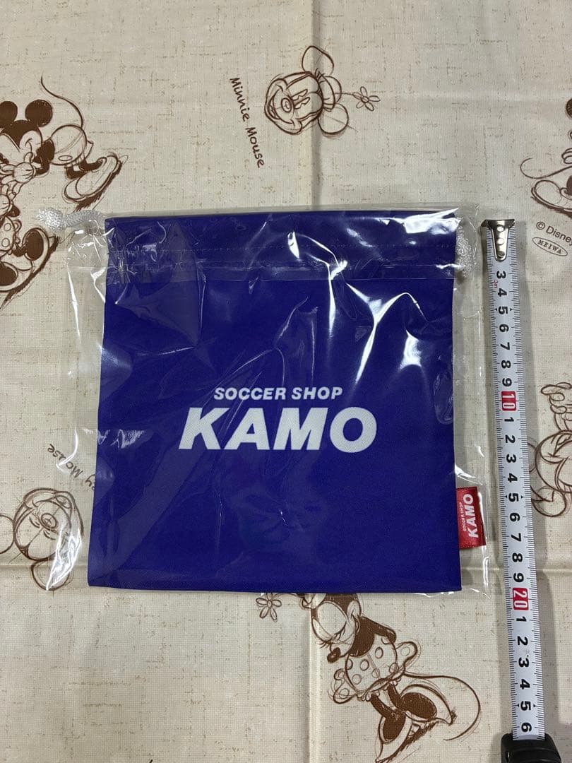 【非売品】2026ワールドカップ　KAMO 巾着&ミニポーチ2点セット日本カラー — image 4