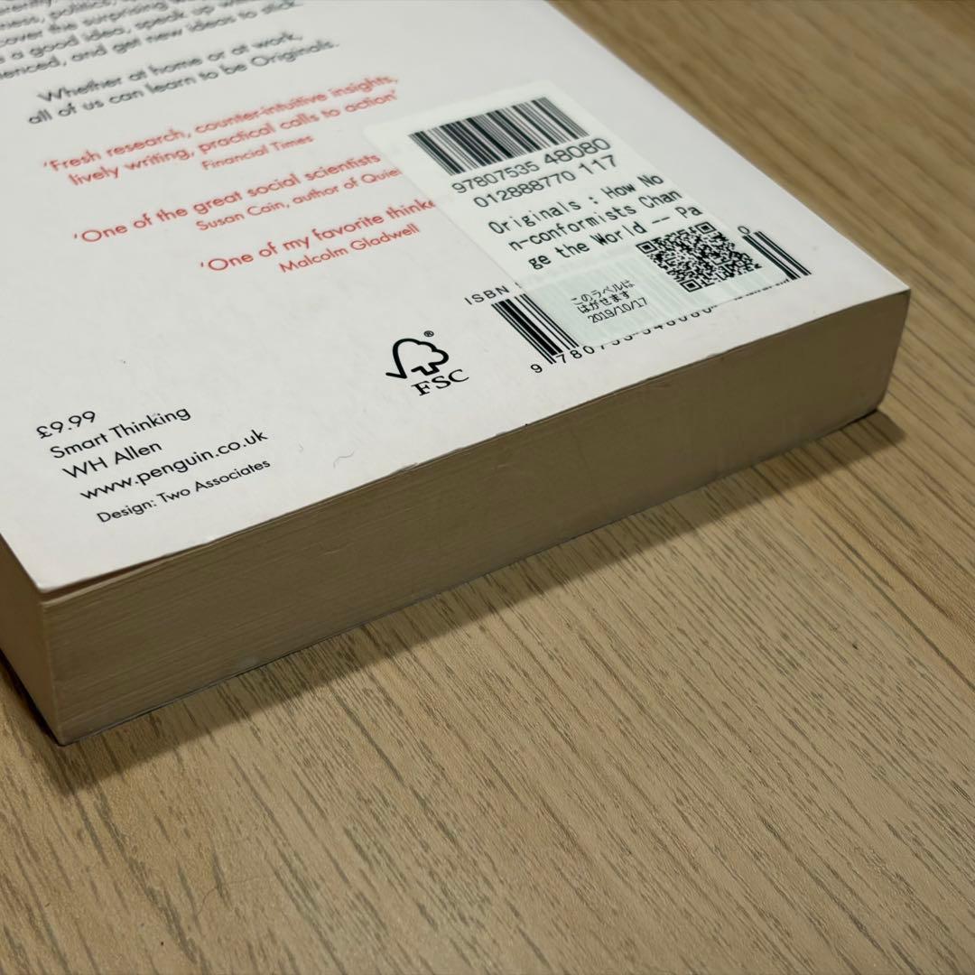 【美品】 Originals / Adam Grant — image 4
