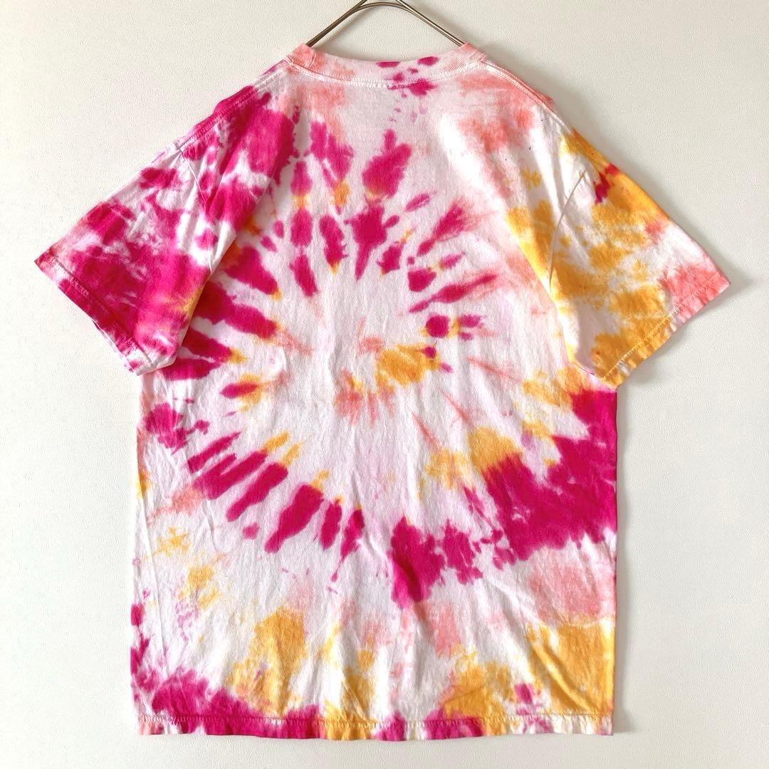COMFORT COLORS タイダイTシャツ 半袖 ピンク M マルチカラー — image 3