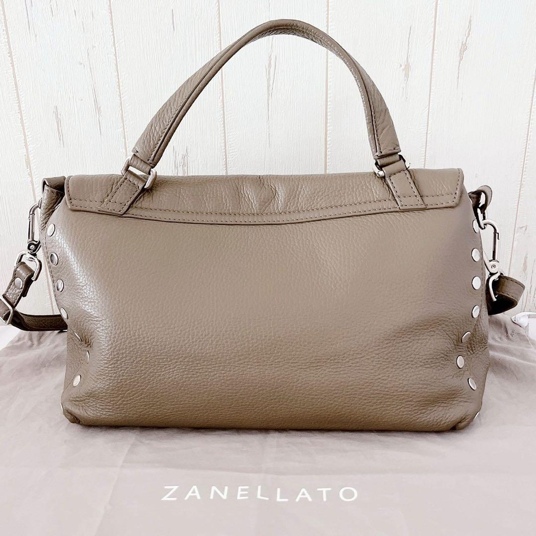 【美品】ZANELLATO ポスティーナ スタッズ ハンドバッグ 2way — image 4