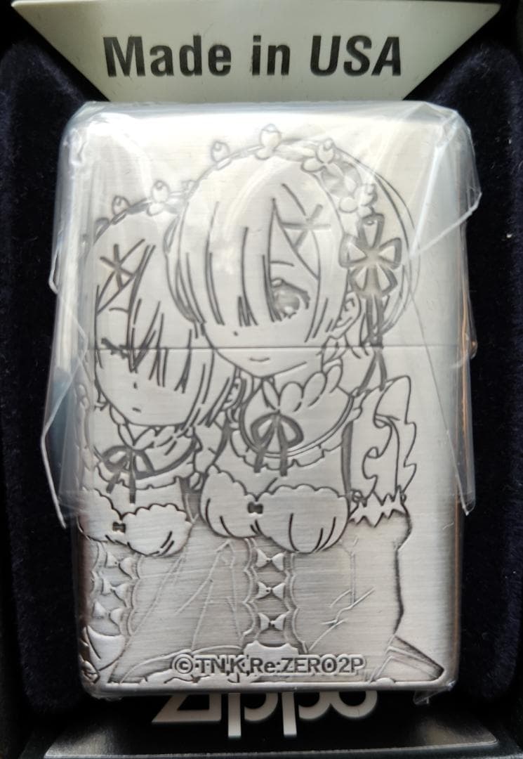 【廃盤】Zippo Re:ゼロから始める異世界生活 新品未使用 未開封 【絶版】 — image 2