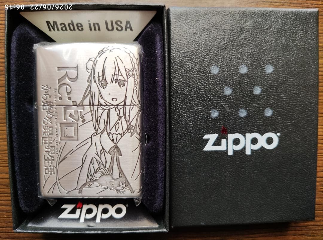 【廃盤】Zippo Re:ゼロから始める異世界生活 新品未使用 未開封 【絶版】 — image 5