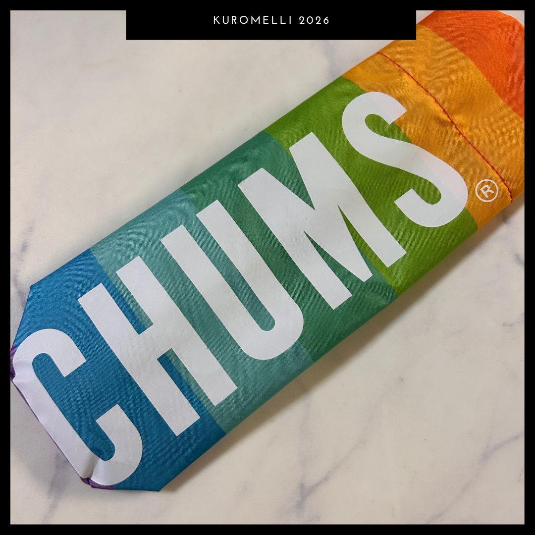 【未使用】CHUMS 折り畳み傘 カラフル レインボー — image 5