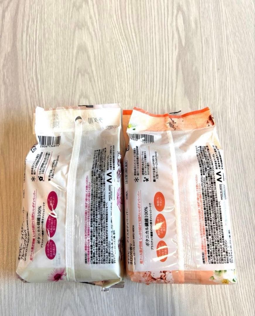 【新品】ギャツビー♡ボディペーパー氷冷 ブルーミングソルベ ネロリ 2セット⑥ — image 2
