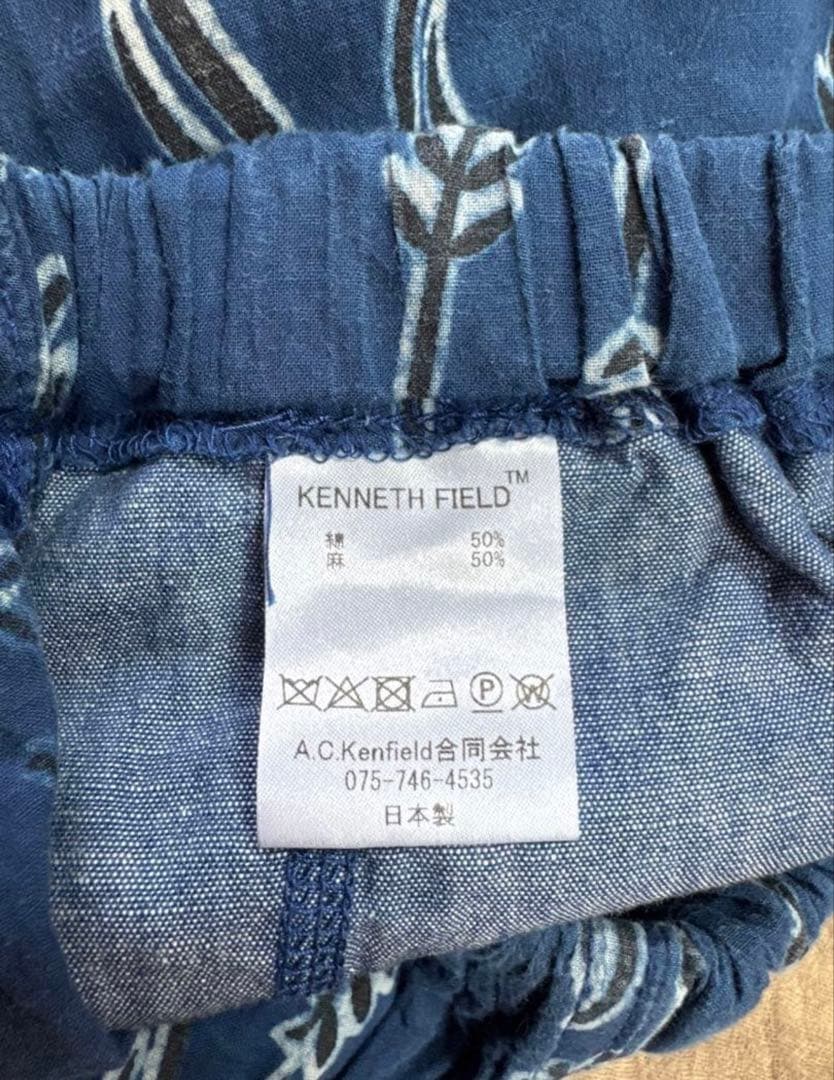 KENNETH FIELD ケネスフィールドバティックイージショーツ — image 5