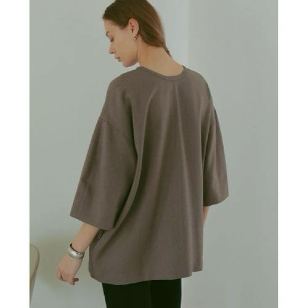 極美品☆23SS CLANE MANOF LACE UP LOOSE TOPS — image 2