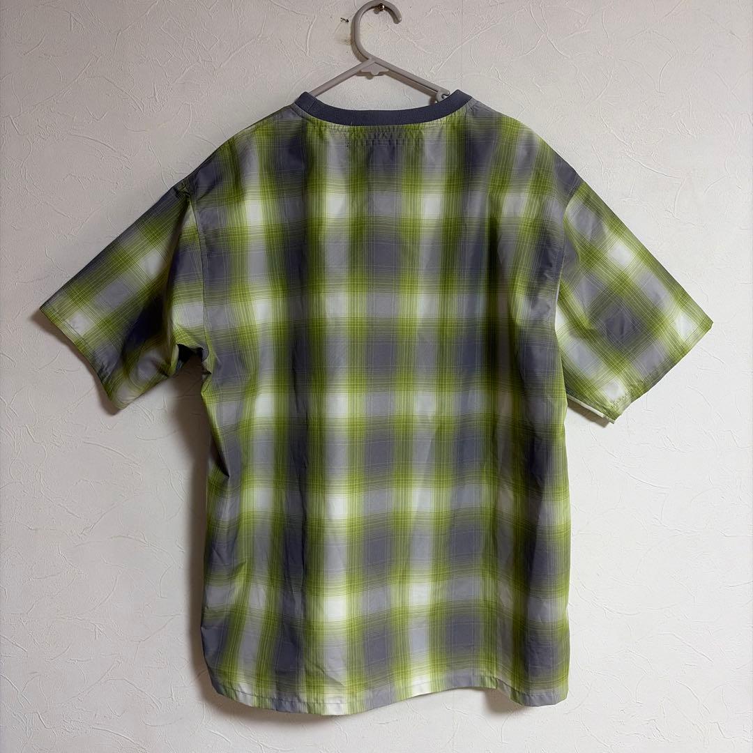 niko and... チェック柄 ポケットTシャツ グリーン系 サイズM — image 2