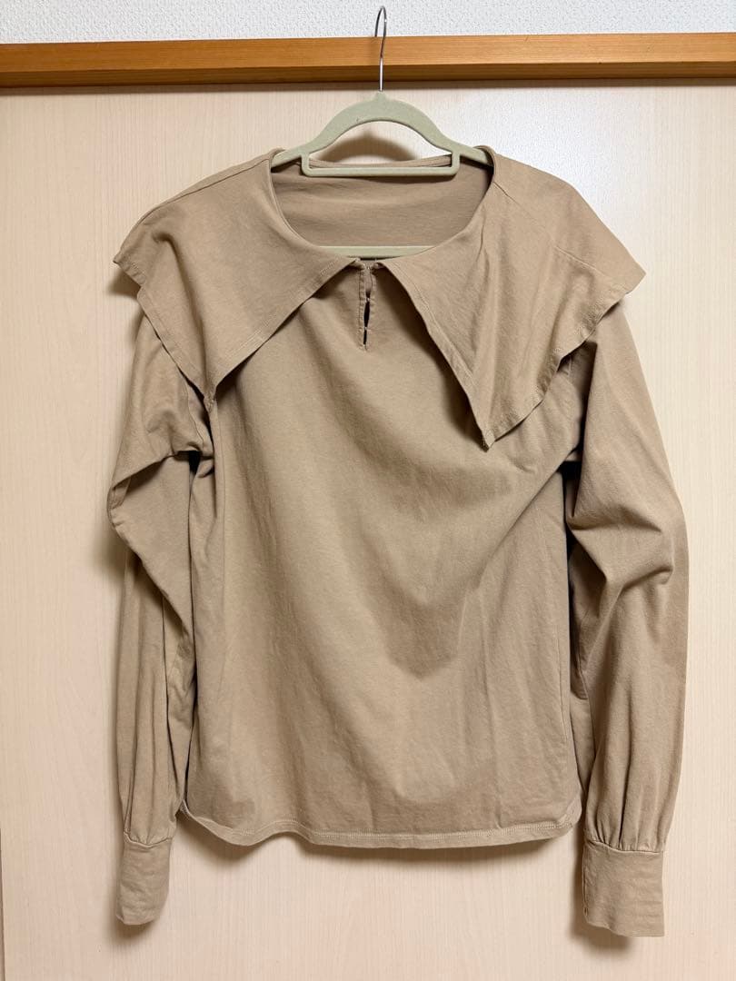 kastane ビッグ衿ルーズロンT — image 2