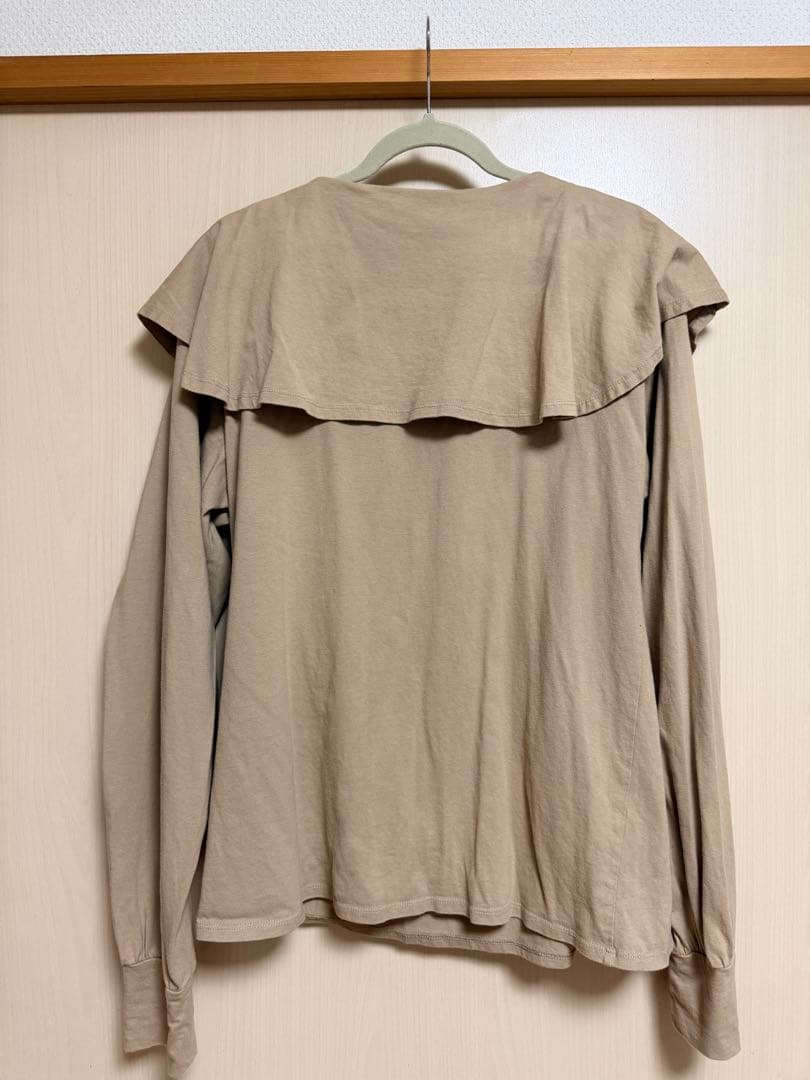 kastane ビッグ衿ルーズロンT — image 3
