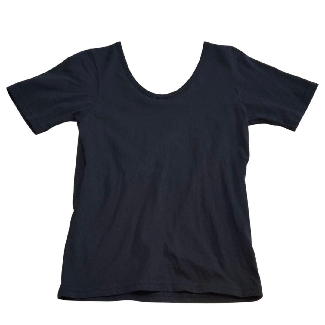 【Didot.Showroom】BLACKカシュクール コットン100% 半袖 — image 3