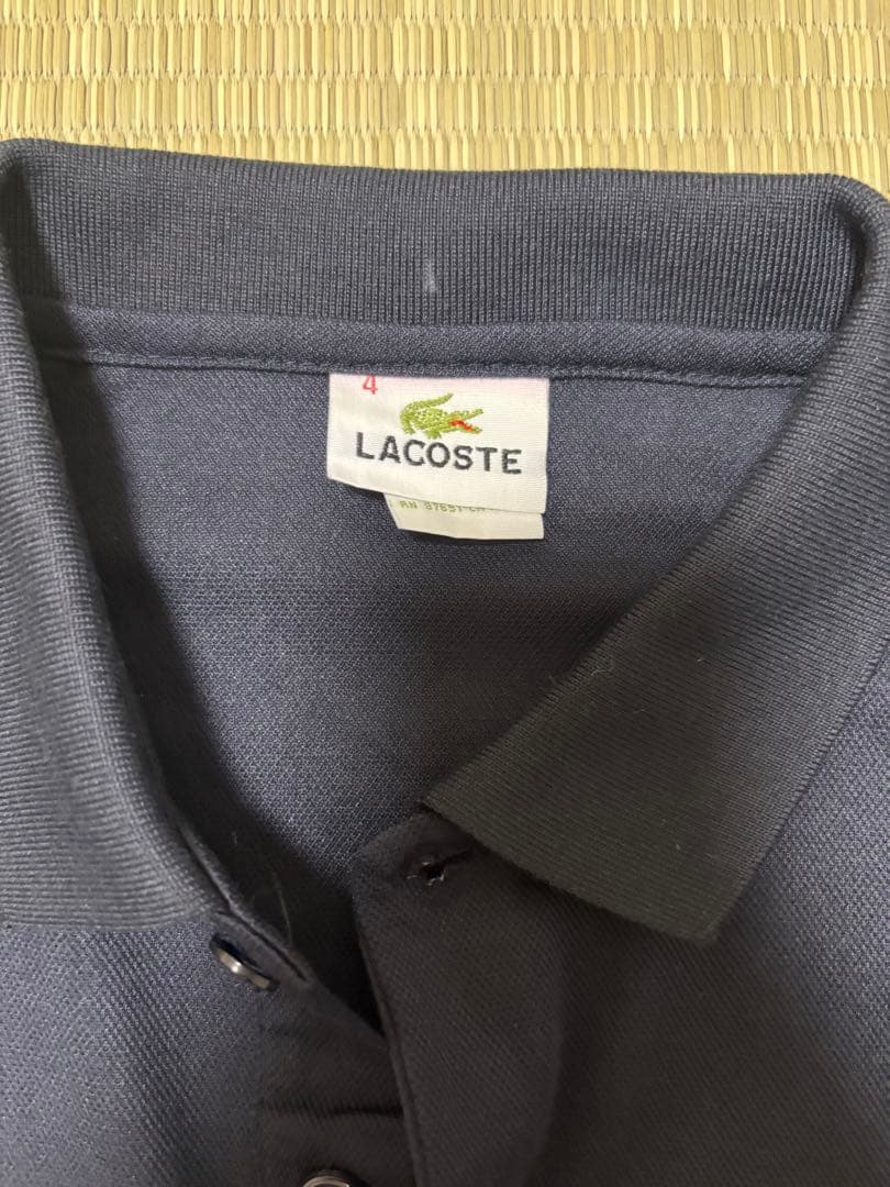LACOSTE ポロシャツ ネイビー サイズ4 — image 2