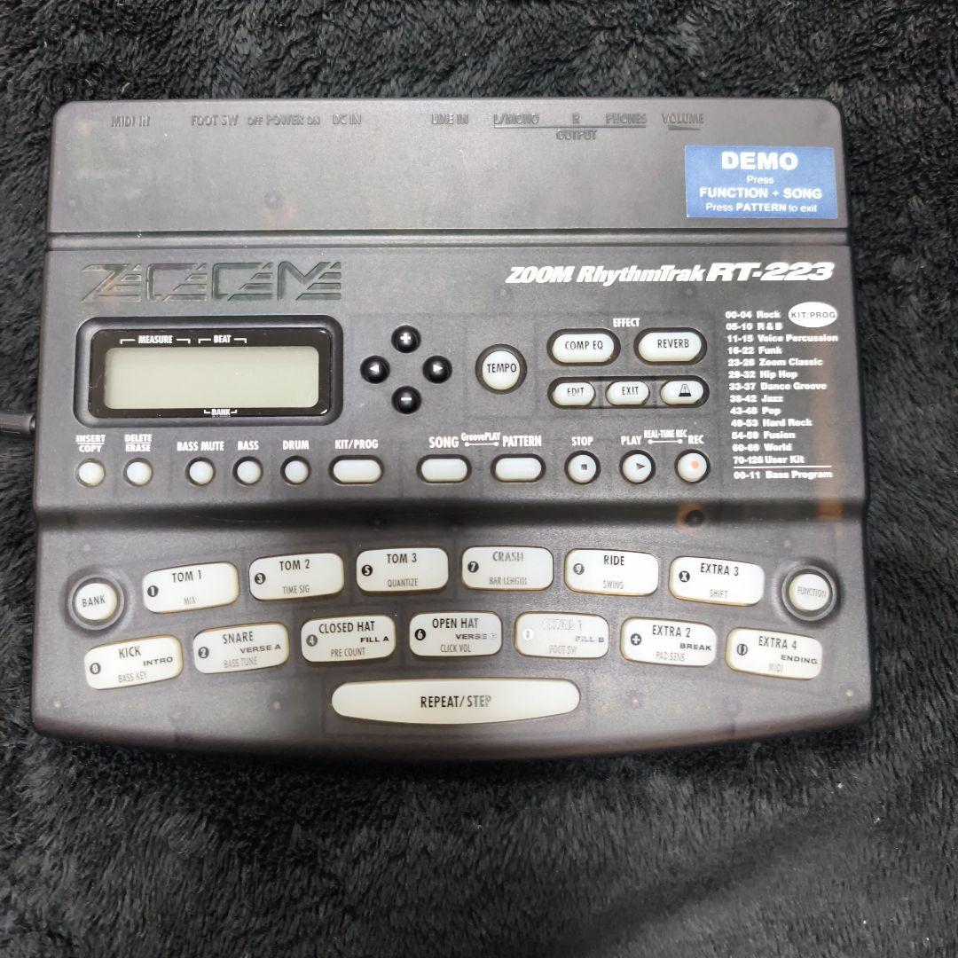 動作品 ZOOM RhythmTrak RT-223 リズムマシン ACアダプタ — image 2