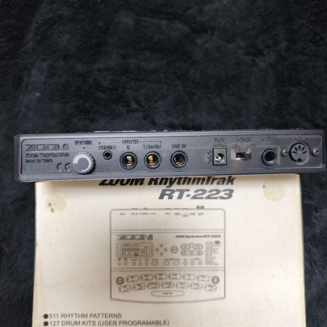 動作品 ZOOM RhythmTrak RT-223 リズムマシン ACアダプタ — image 3