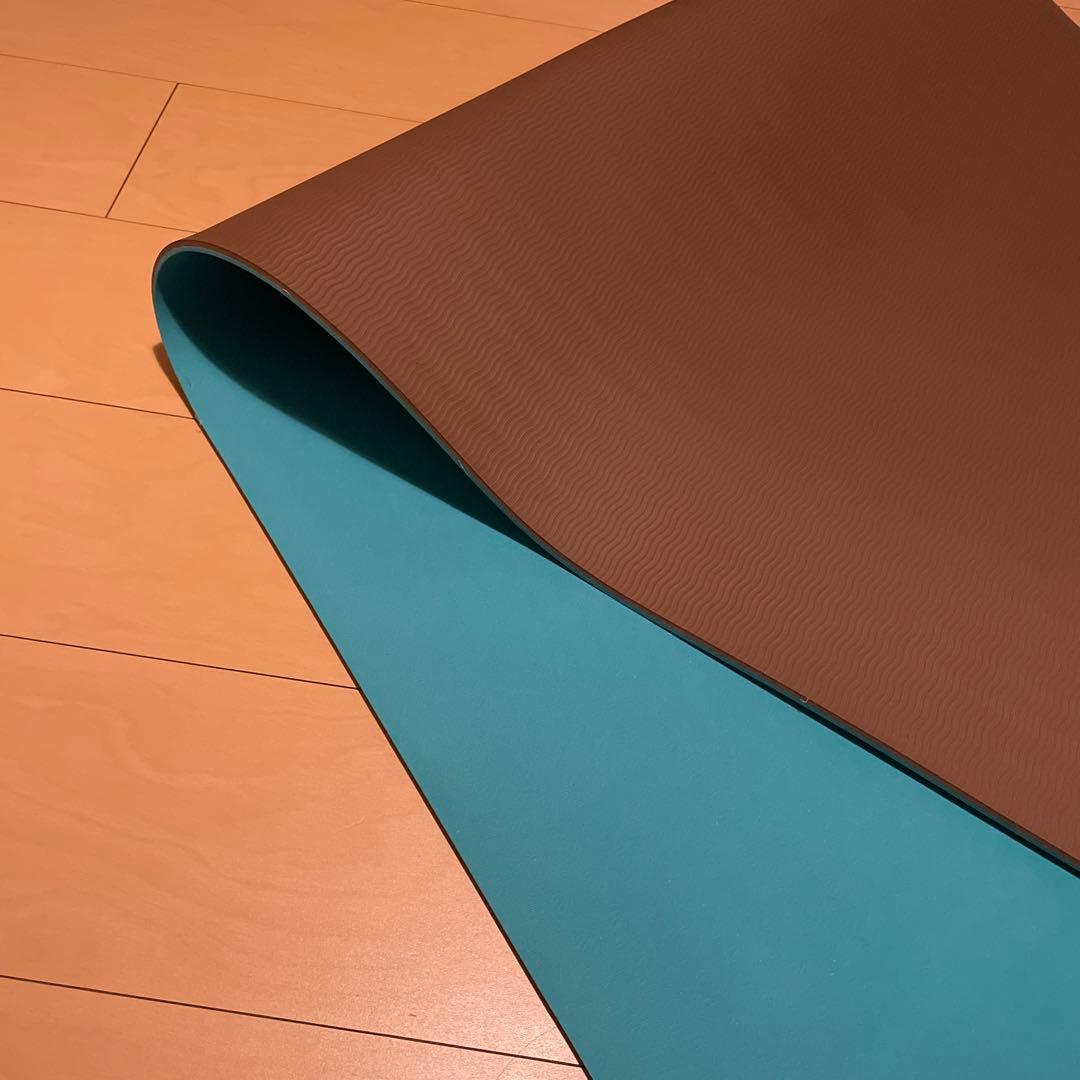 PROIRON ヨガマット 6mm エメラルドグリーン ターコイズ 幅広66cm — image 3