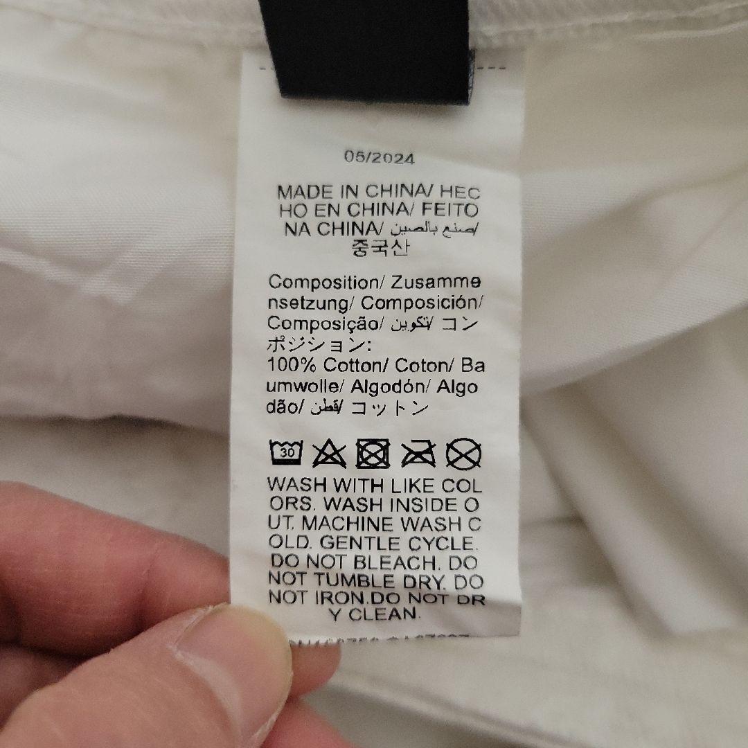 シーイン【1XL】 ホワイト 白 ワイドパンツ 大きめ 希少サイズ 人気 — image 3