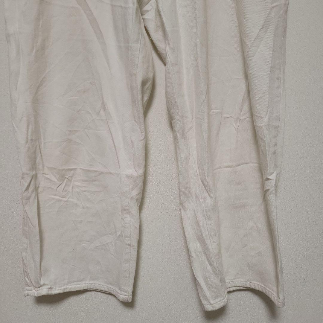 シーイン【1XL】 ホワイト 白 ワイドパンツ 大きめ 希少サイズ 人気 — image 5