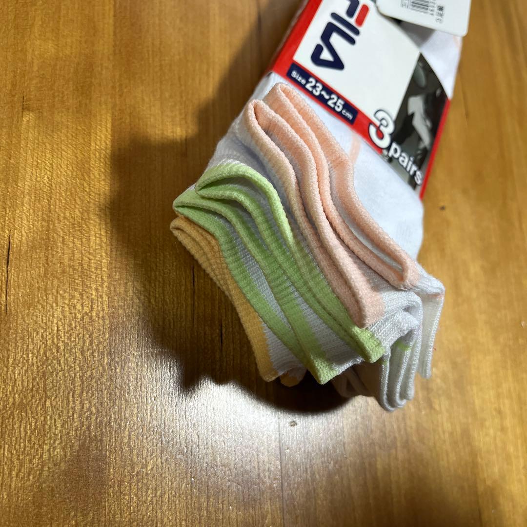 【特価】FILA3足セット ソックス 23-25cm — image 2