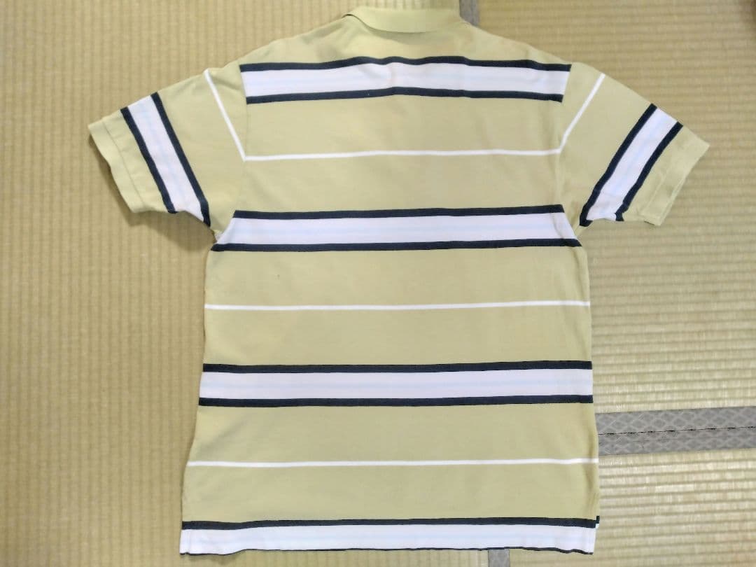 NAUTICA ボーダー ポロシャツ Lサイズ（実質LL相当） — image 3