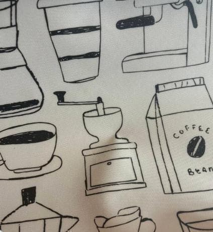 【ファブリックポスター】コーヒータイム　シンプル　喫茶店　珈琲　布ポスター — image 2
