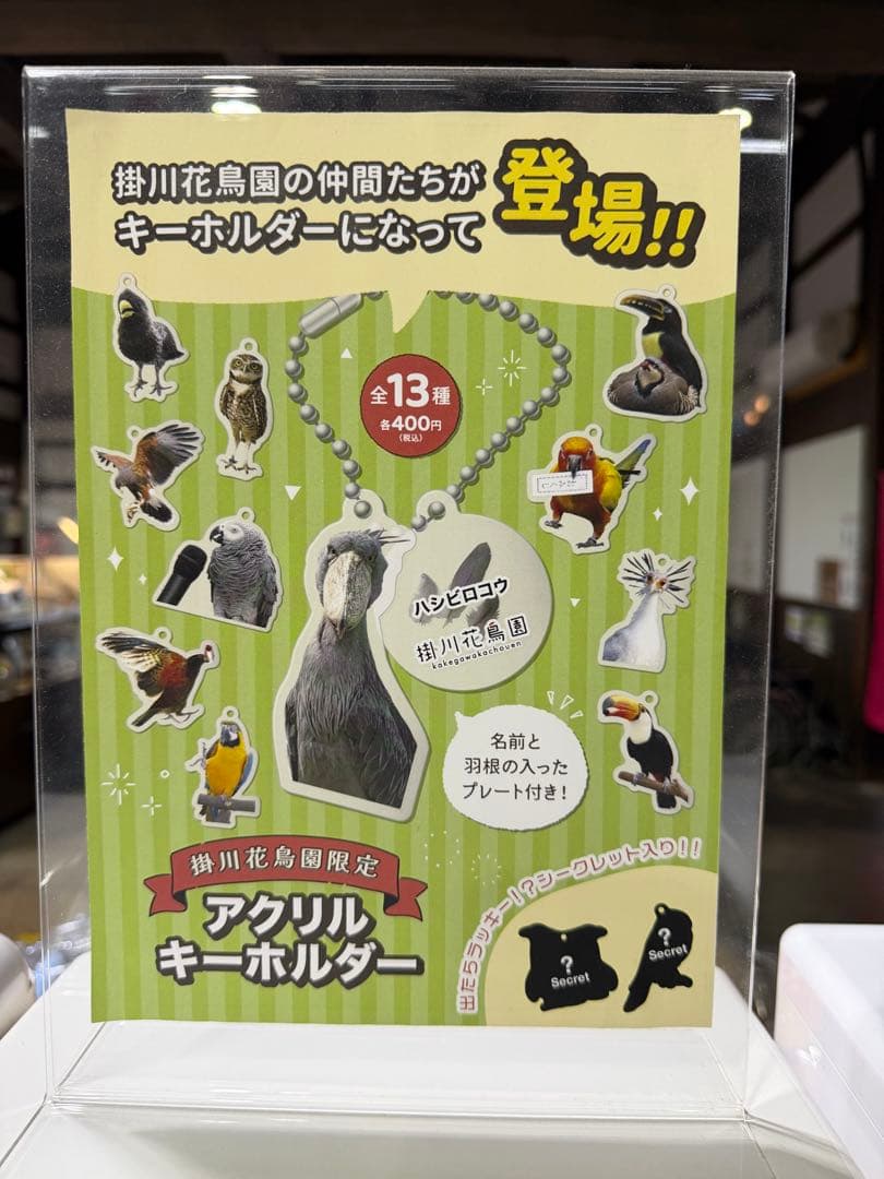 掛川花鳥園限定　アクリルキーホルダー — image 4