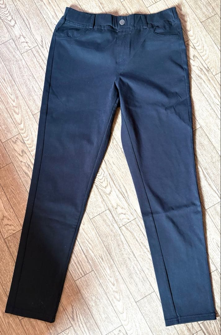 GUNZE レギンスパンツ　黒　Ｌサイズ — image 3