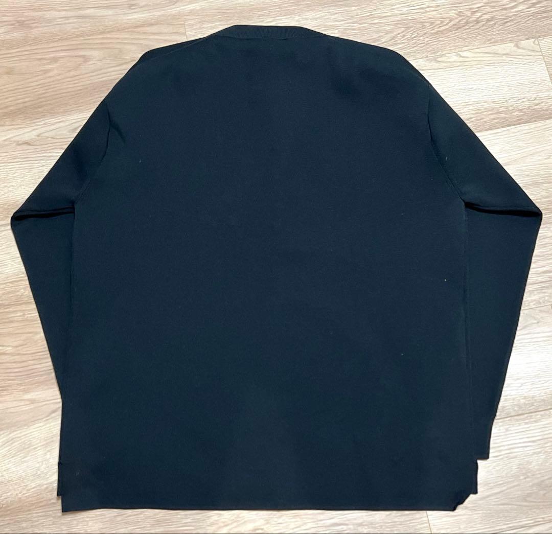 無印良品 モックネック ニット セーター ブラック — image 3