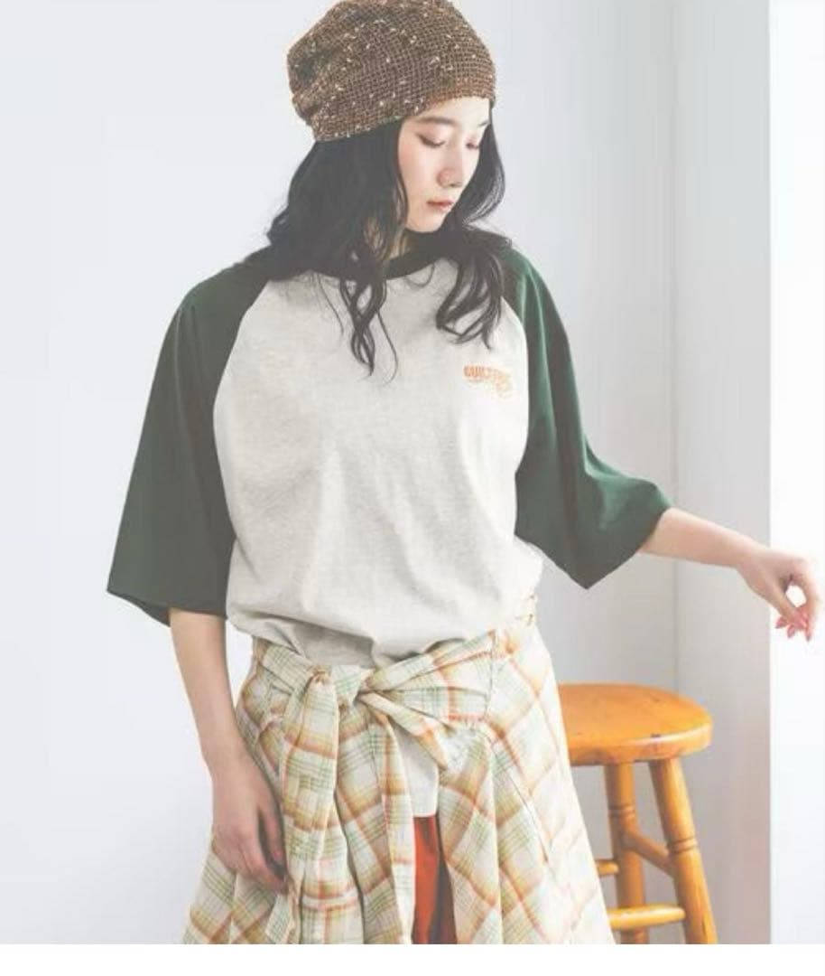 niko and…ニコアンド＊ハイカロリーラグランTシャツ ＊ М ★ 新品 ★ — image 2