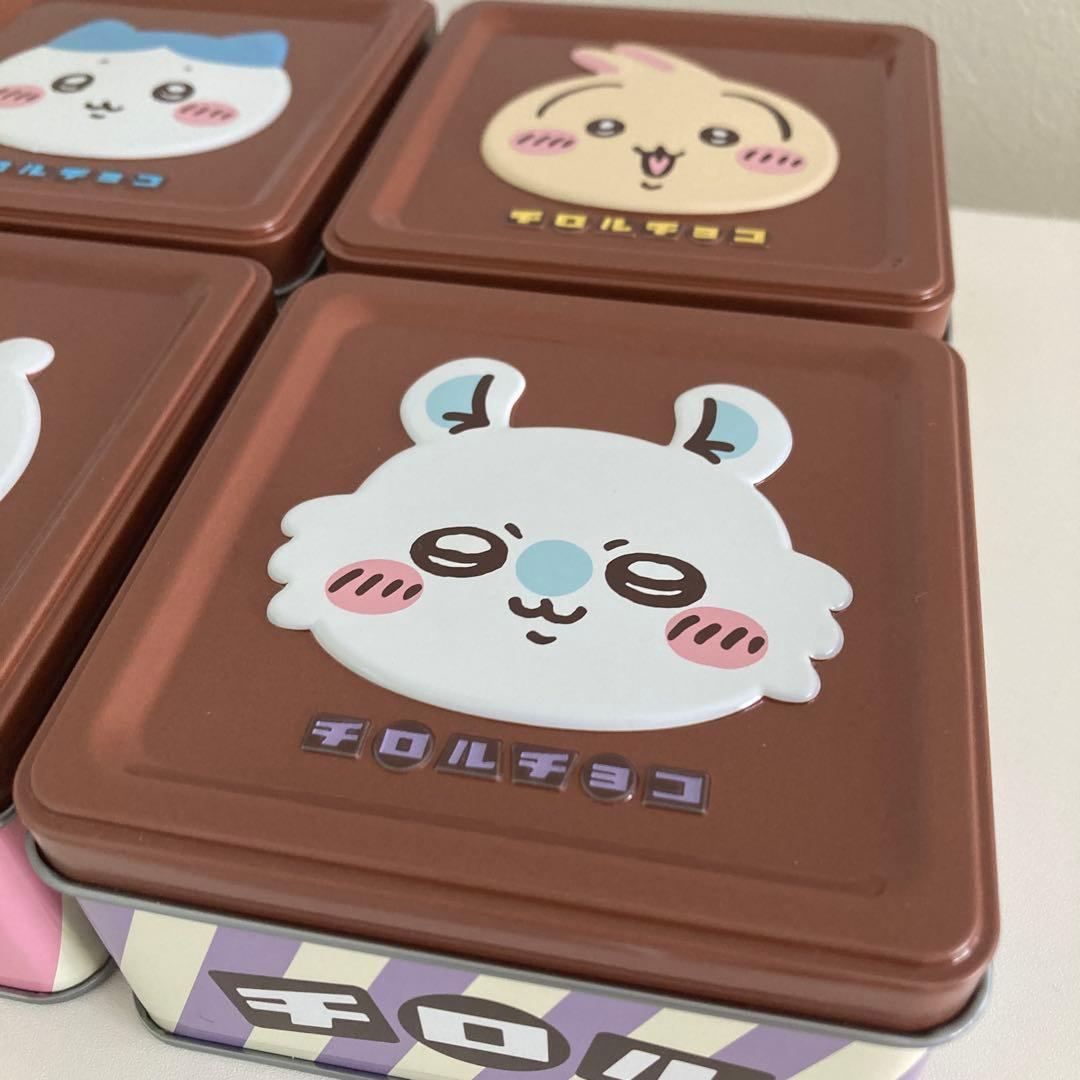 チロルチョコ ちいかわ コラボ缶 4種セット — image 2