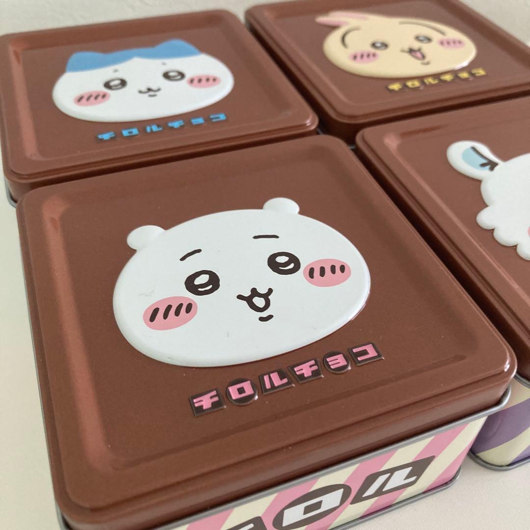 チロルチョコ ちいかわ コラボ缶 4種セット — image 3