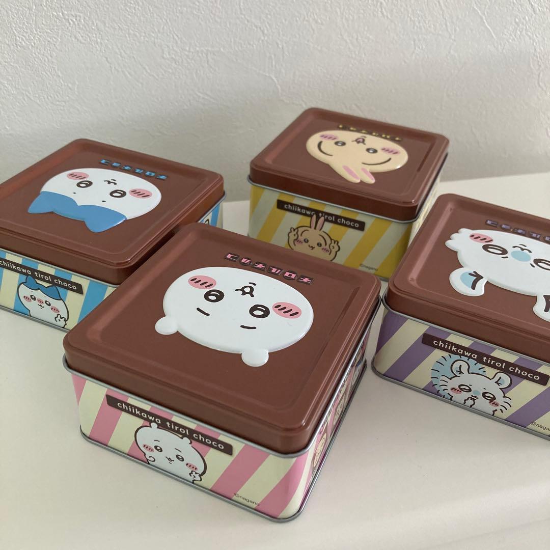 チロルチョコ ちいかわ コラボ缶 4種セット — image 4