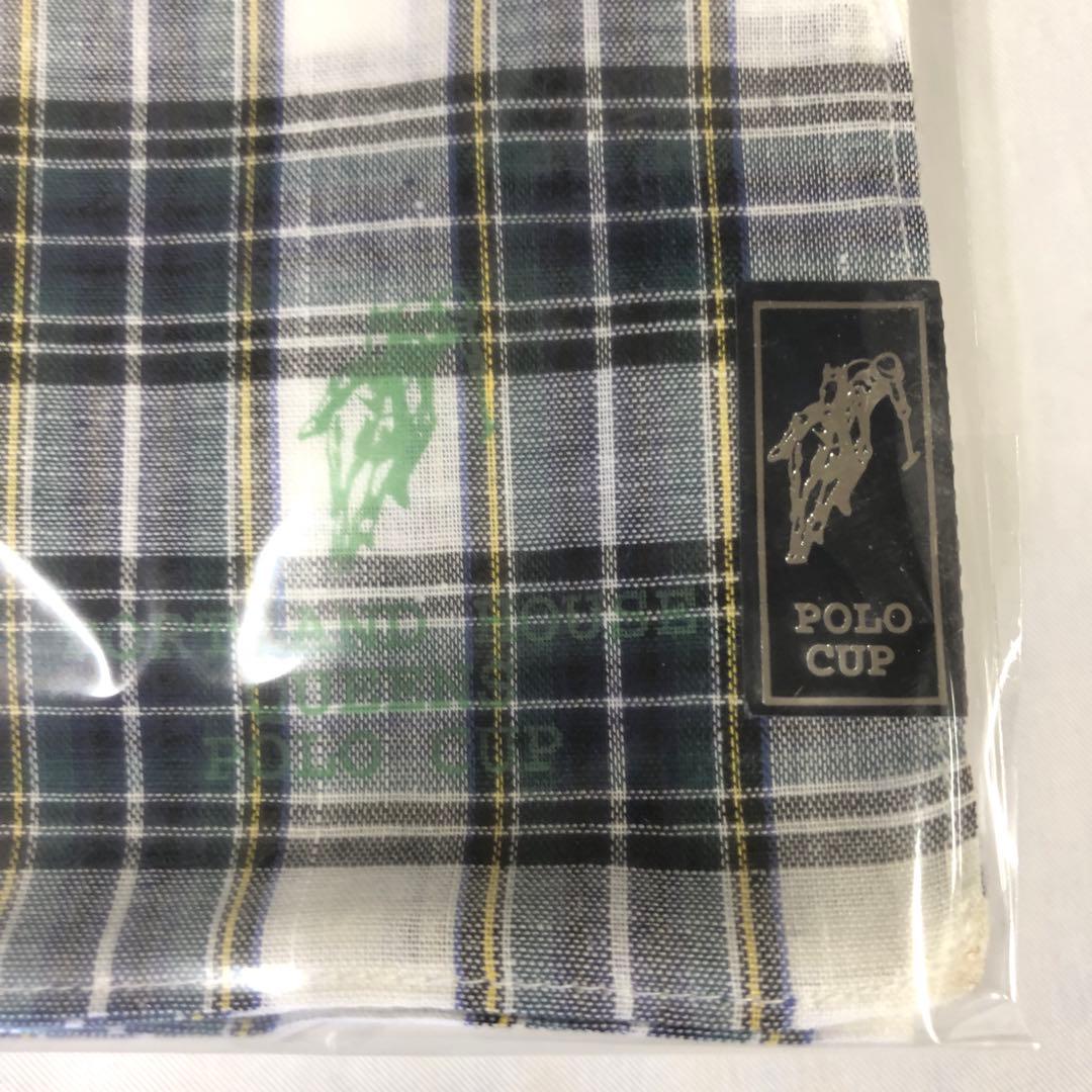 POLO CUP ハンカチ 2枚セット チェック柄 — image 2
